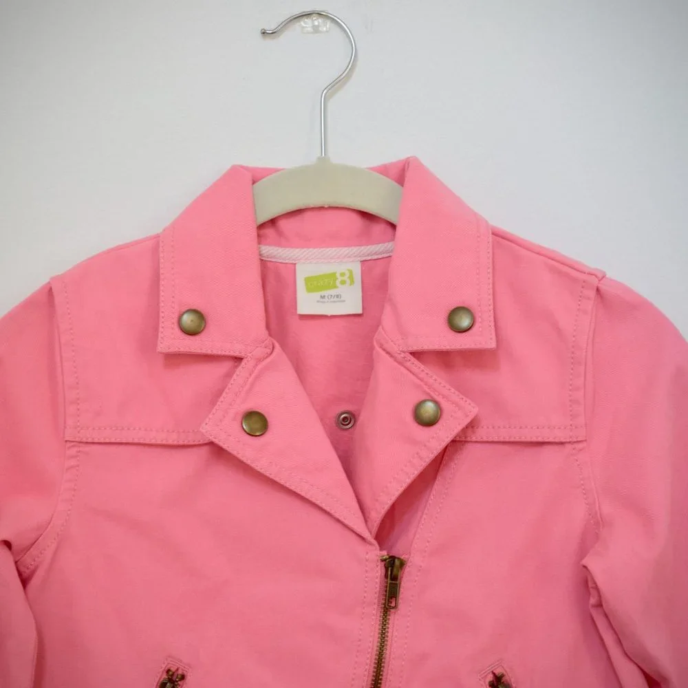 NWOT Crazy 8 Coral Jacket - Medium